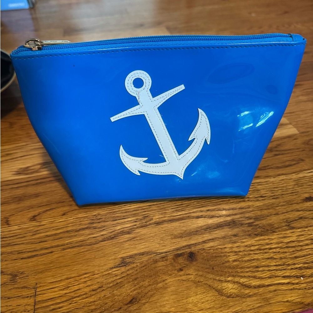 Blue Anchor Cosmetic Bag